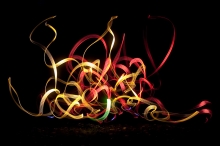 'Elements - Fire' - light painting series