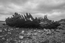 Shipwreck, Swale Estuary, Kent (photo from series on Kent coast)