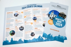 Faversham What's on Guide 2024 leaflet