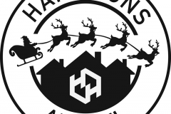 Harrison Homes - Christmas franking stamp